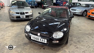 Lot 2 - 1999 MG MGF 75TH ANNIVERSARY