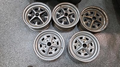 Lot 875 - 5 X 4 STUD ROSTYLE WHEEL RIMS