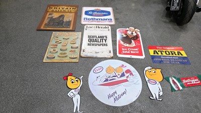 Lot 707 - MR & MRS DRIP SIGNS & SELECTION OF ASSORTED SIGNS
