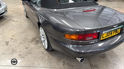 Lot 408 - 2004 ASTON MARTIN DB7 VANTAGE VOLANTE AUTO