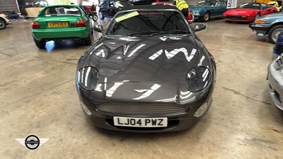 Lot 408 - 2004 ASTON MARTIN DB7 VANTAGE VOLANTE AUTO