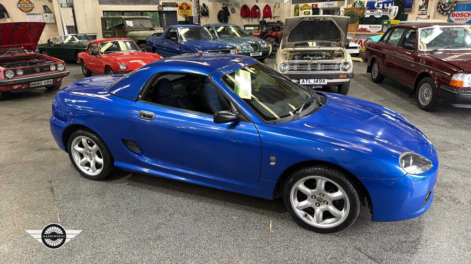 Lot 634 - 2003 MG TF 115 COOL BLUE