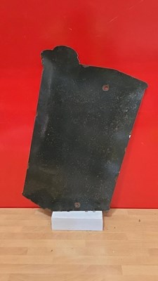 Lot 49 - GARGOYLE MOBIL OIL A ENAMEL SIGN 18" X 10"