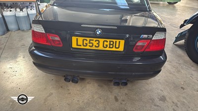 Lot 852 - 2003 BMW M3