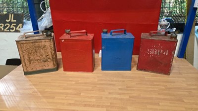 Lot 775 - 4X PETROL CANS
