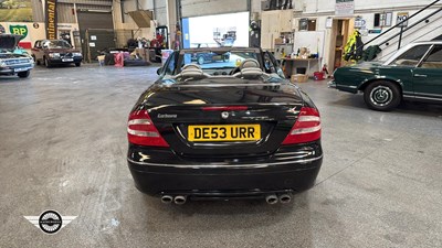 Lot 238 - 2003 MERCEDES CLK 500 AVANTGARDE AUTO