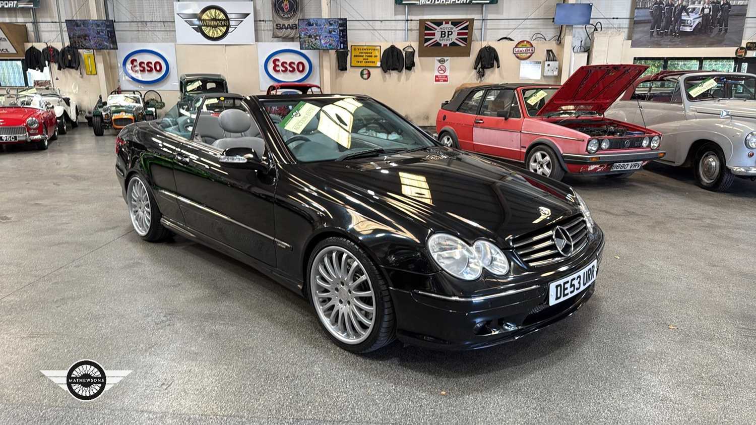 Lot 238 - 2003 MERCEDES CLK 500 AVANTGARDE AUTO