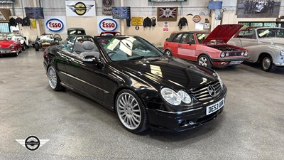 Lot 238 - 2003 MERCEDES CLK 500 AVANTGARDE AUTO