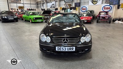 Lot 238 - 2003 MERCEDES CLK 500 AVANTGARDE AUTO