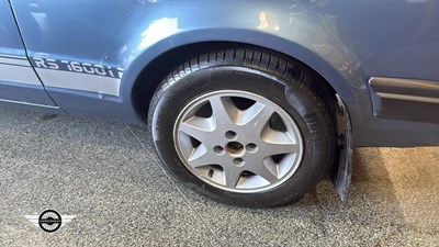 Lot 568 - 1983 FORD ESCORT RS 1600 I