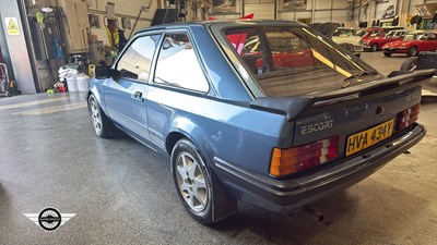 Lot 568 - 1983 FORD ESCORT RS 1600 I