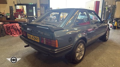Lot 568 - 1983 FORD ESCORT RS 1600 I