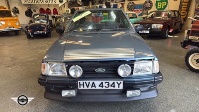 Lot 568 - 1983 FORD ESCORT RS 1600 I