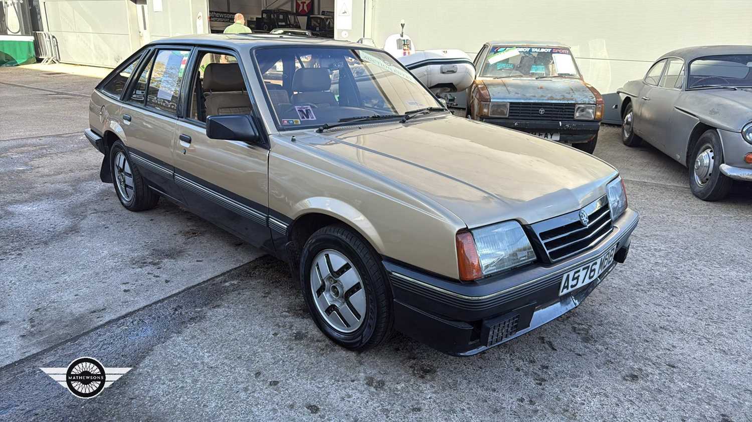 1984 VAUXHALL CAVALIER SR I