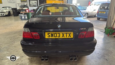 Lot 654 - 2003 BMW M3