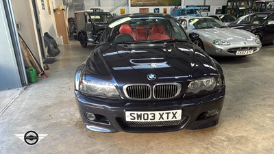 Lot 654 - 2003 BMW M3