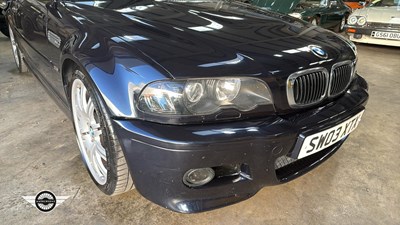 Lot 654 - 2003 BMW M3