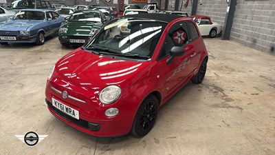 Lot 606 - 2011 FIAT 500 C TWINAIR
