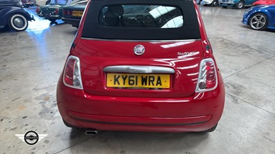 Lot 606 - 2011 FIAT 500 C TWINAIR
