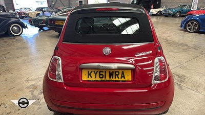 Lot 606 - 2011 FIAT 500 C TWINAIR