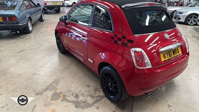 Lot 606 - 2011 FIAT 500 C TWINAIR