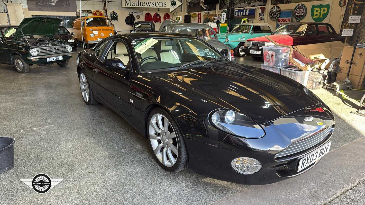 Lot 160 - 2003 ASTON MARTIN DB7 VANTAGE AUTO
