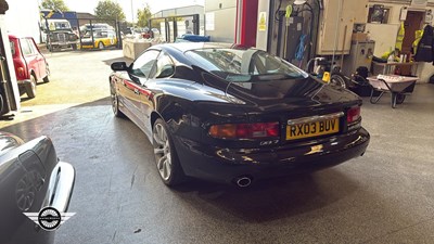 Lot 160 - 2003 ASTON MARTIN DB7 VANTAGE AUTO