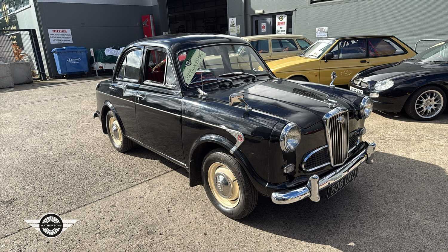 Lot 758 - 1960 WOLSELEY 1500