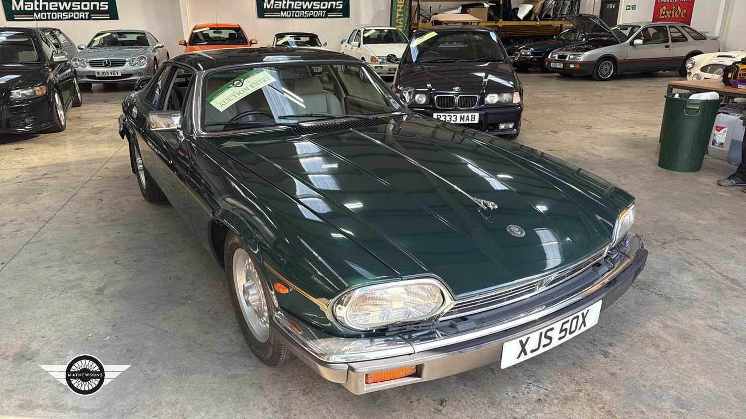 Lot 842 - 1986 JAGUAR XJS HE AUTO