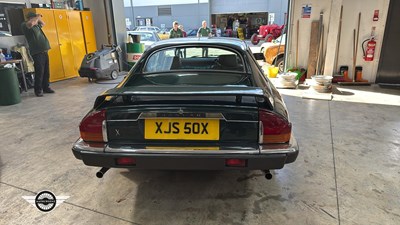 Lot 842 - 1986 JAGUAR XJS HE AUTO