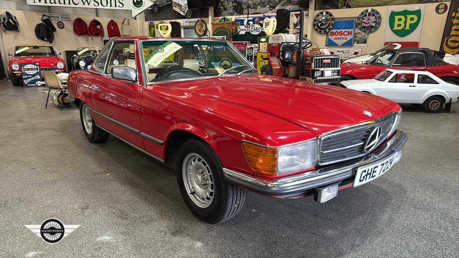 Lot 860 - 1980 MERCEDES 350 SL AUTO