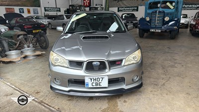 Lot 700 - 2007 SUBARU IMPREZA WRX STI