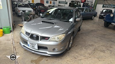 Lot 700 - 2007 SUBARU IMPREZA WRX STI