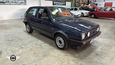 Lot 122 - 1989 VOLKSWAGEN GOLF GTI