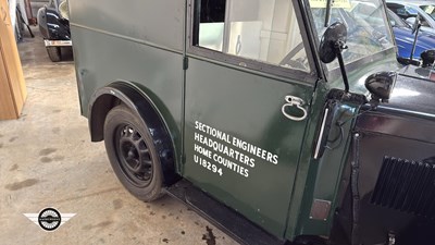 Lot 250 - 1938 MORRIS 8 -GPO LINESMAN VAN