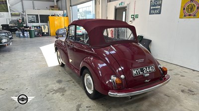 Lot 308 - 1966 MORRIS MINOR 1000