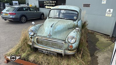 Lot 398 - 1968 MORRIS MINOR 1000