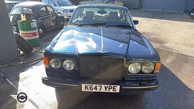 Lot 886 - 1993 BENTLEY TURBO R AUTO