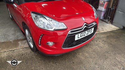 Lot 549 - 2012 CITROEN DS3 DSTYLE