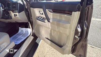 Lot 86 - 2016 MITSUBISHI SHOGUN SG4 DI-D LWB AUTO