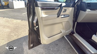 Lot 86 - 2016 MITSUBISHI SHOGUN SG4 DI-D LWB AUTO