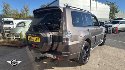 Lot 86 - 2016 MITSUBISHI SHOGUN SG4 DI-D LWB AUTO