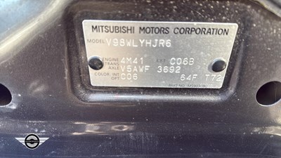 Lot 86 - 2016 MITSUBISHI SHOGUN SG4 DI-D LWB AUTO