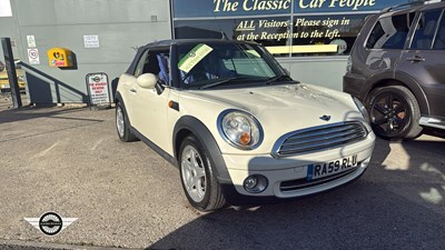 Lot 496 - 2009 MINI COOPER