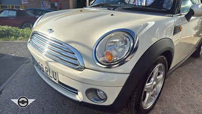 Lot 496 - 2009 MINI COOPER