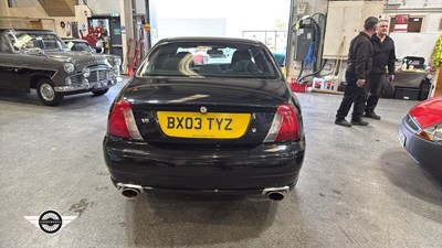Lot 12 - 2003 MG ZT 260 V8
