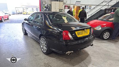 Lot 12 - 2003 MG ZT 260 V8