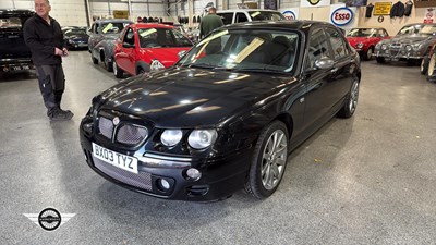 Lot 12 - 2003 MG ZT 260 V8