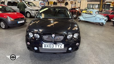 Lot 12 - 2003 MG ZT 260 V8