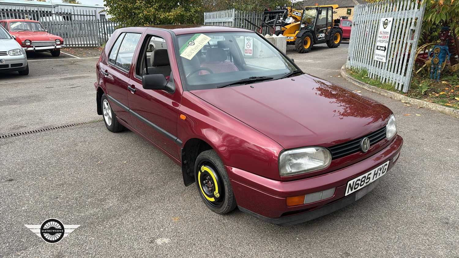 1996 VOLKSWAGEN GOLF DIESEL